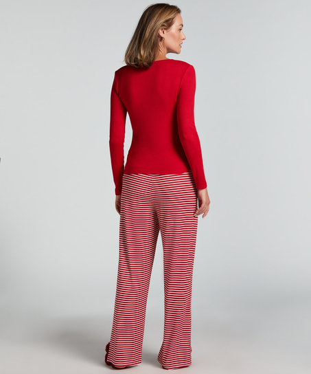 Conjunto de pijama, Rojo