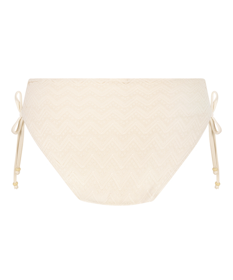 Braguita de bikini Crochet, Blanco