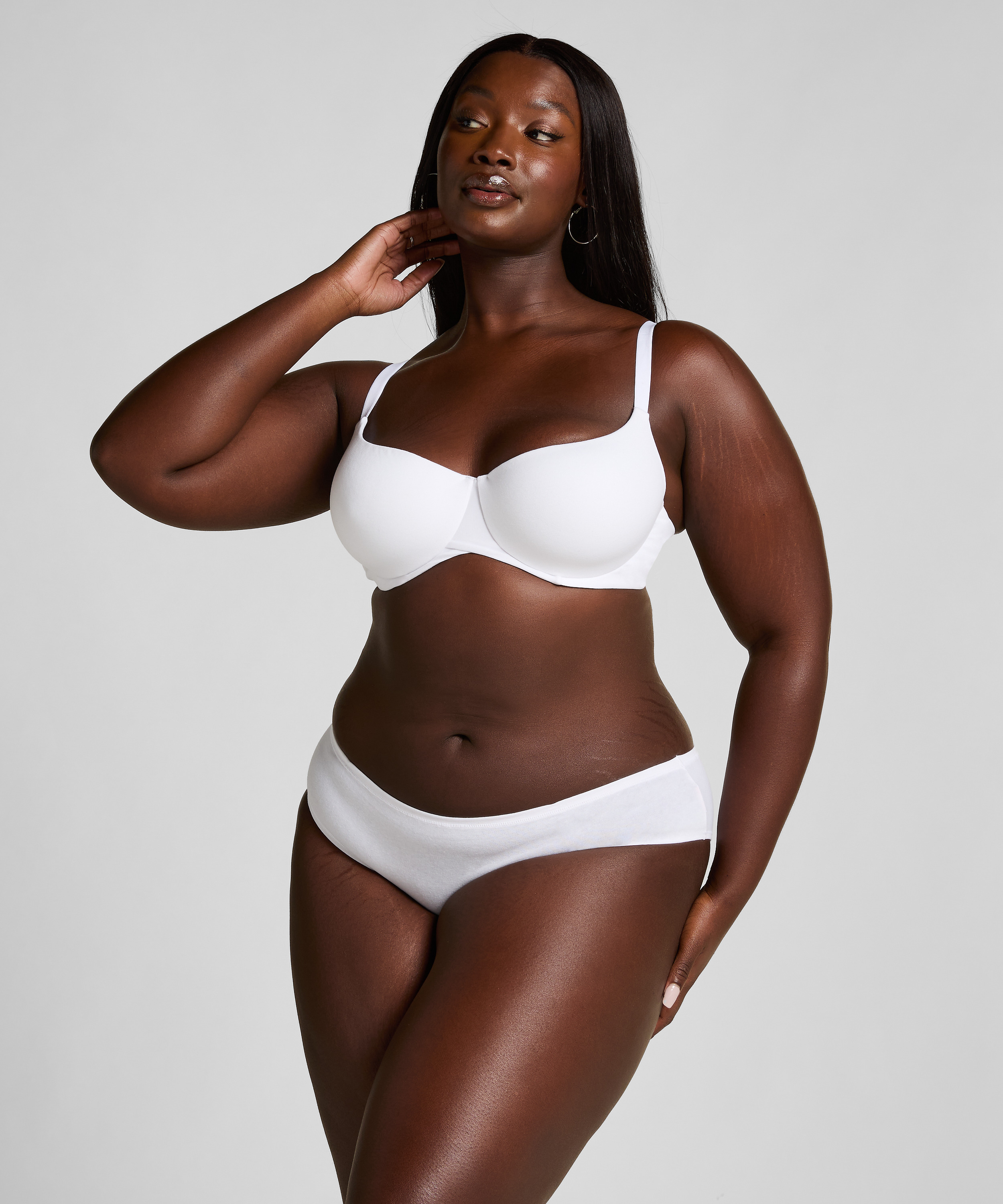 Brasileña de Algodón Kira, Blanco, main