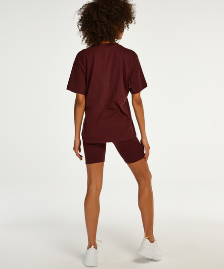 Conjunto de pijama corto Biker, Rojo