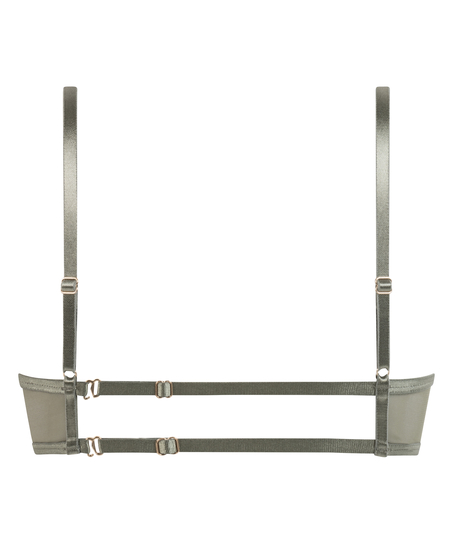 Sujetador con aros y sin relleno Shae, Verde