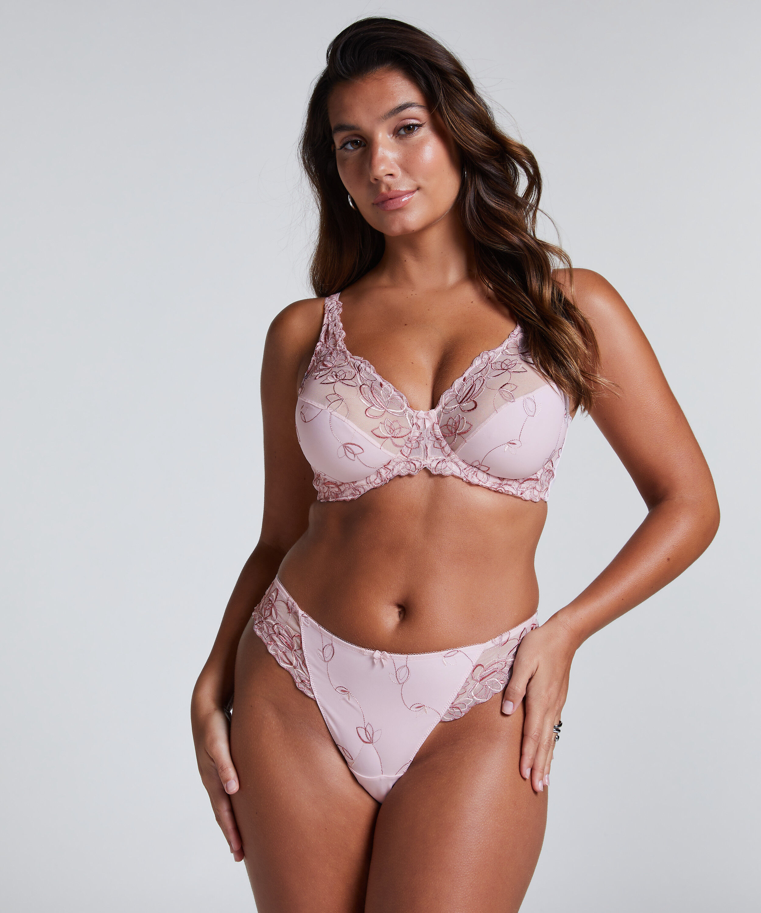 Tanga pantalón corto Diva, Rosa