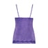 Camiseta top Velours Lace, Morado