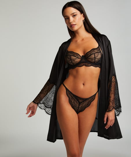 Kimono Satin, Negro
