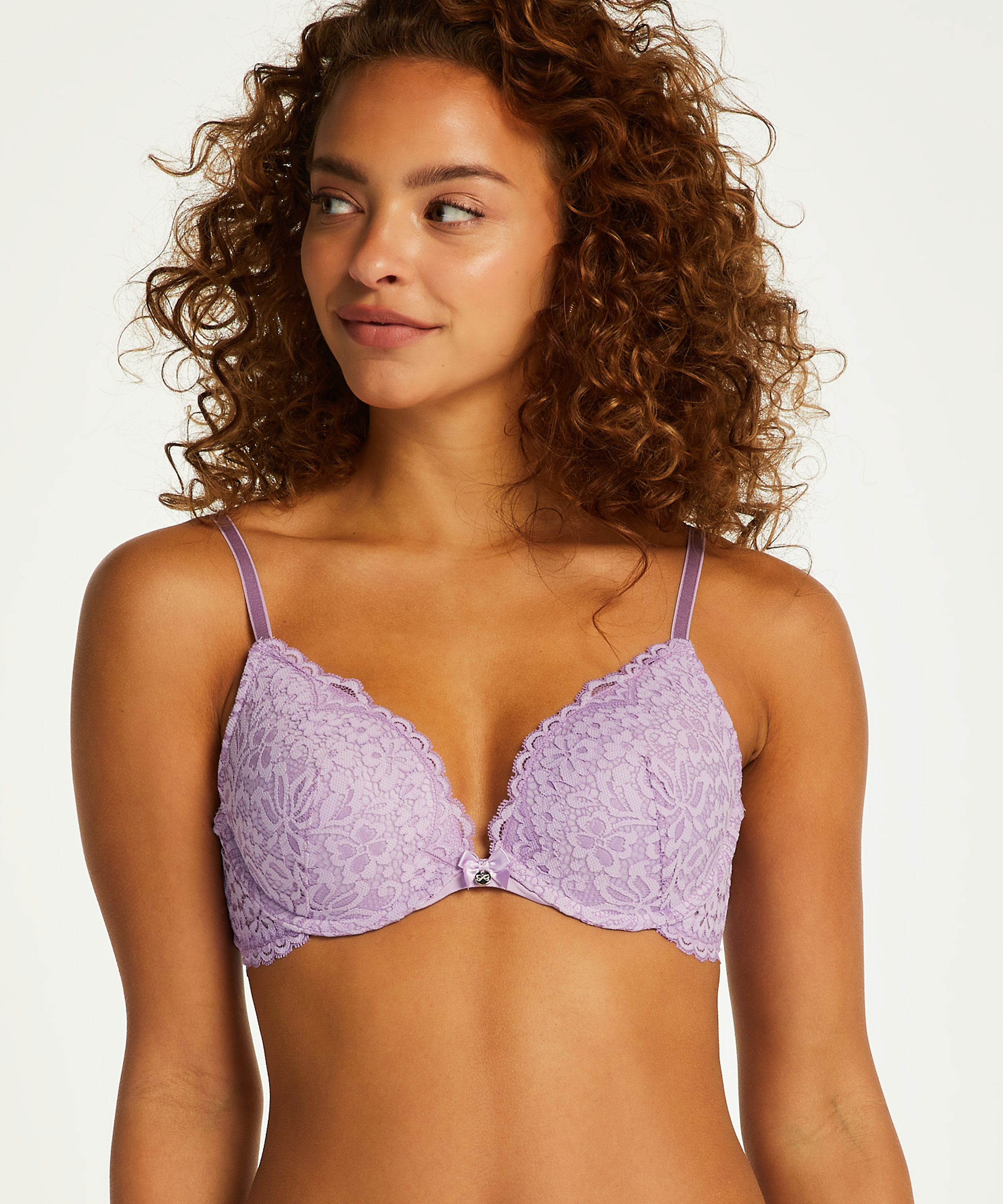 Sujetador push-up de aros preformado Rose, Morado, main