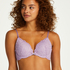 Sujetador push-up de aros preformado Rose, Morado
