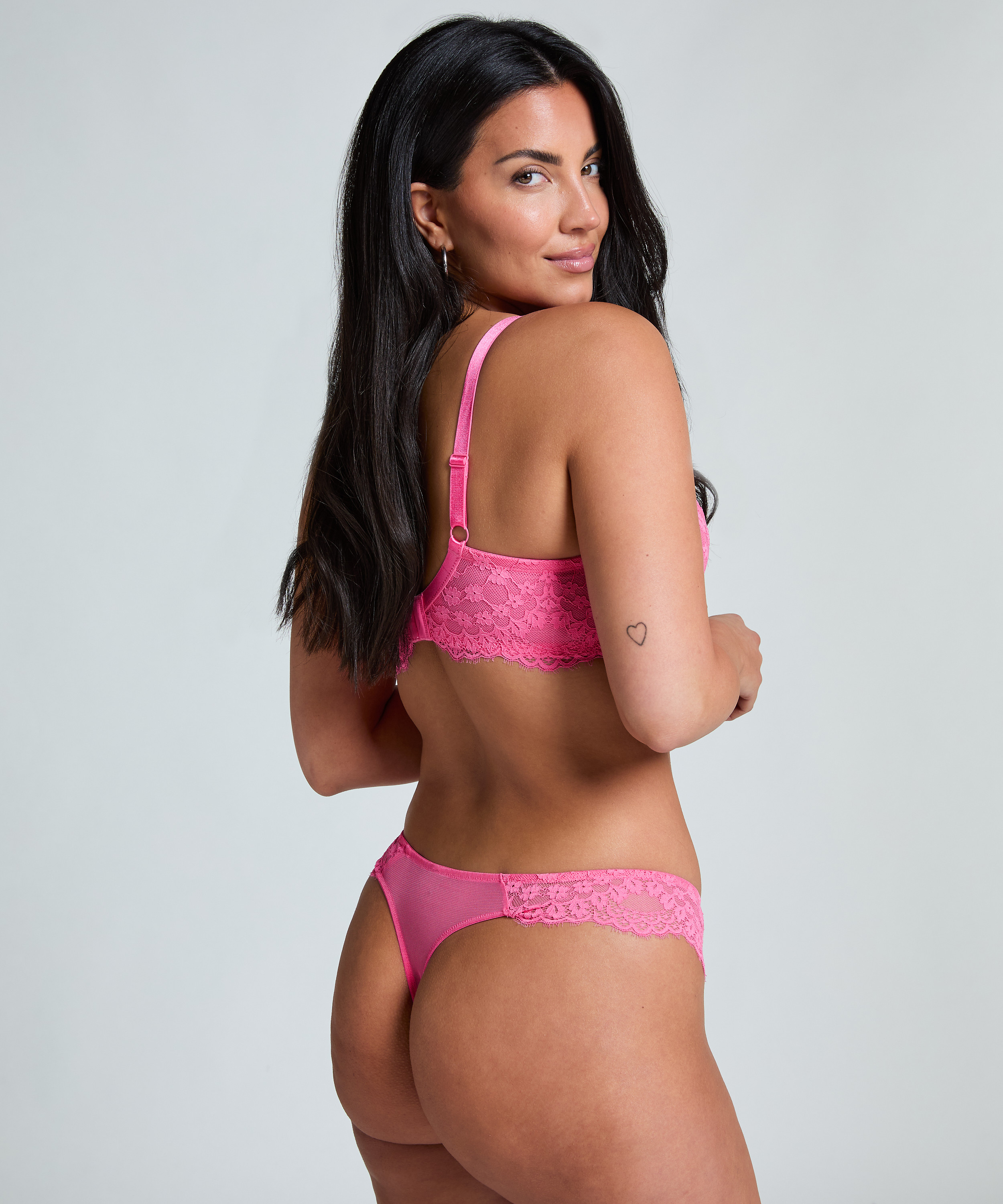 Sujetador con aros no preformado Daisy, Rosa, main