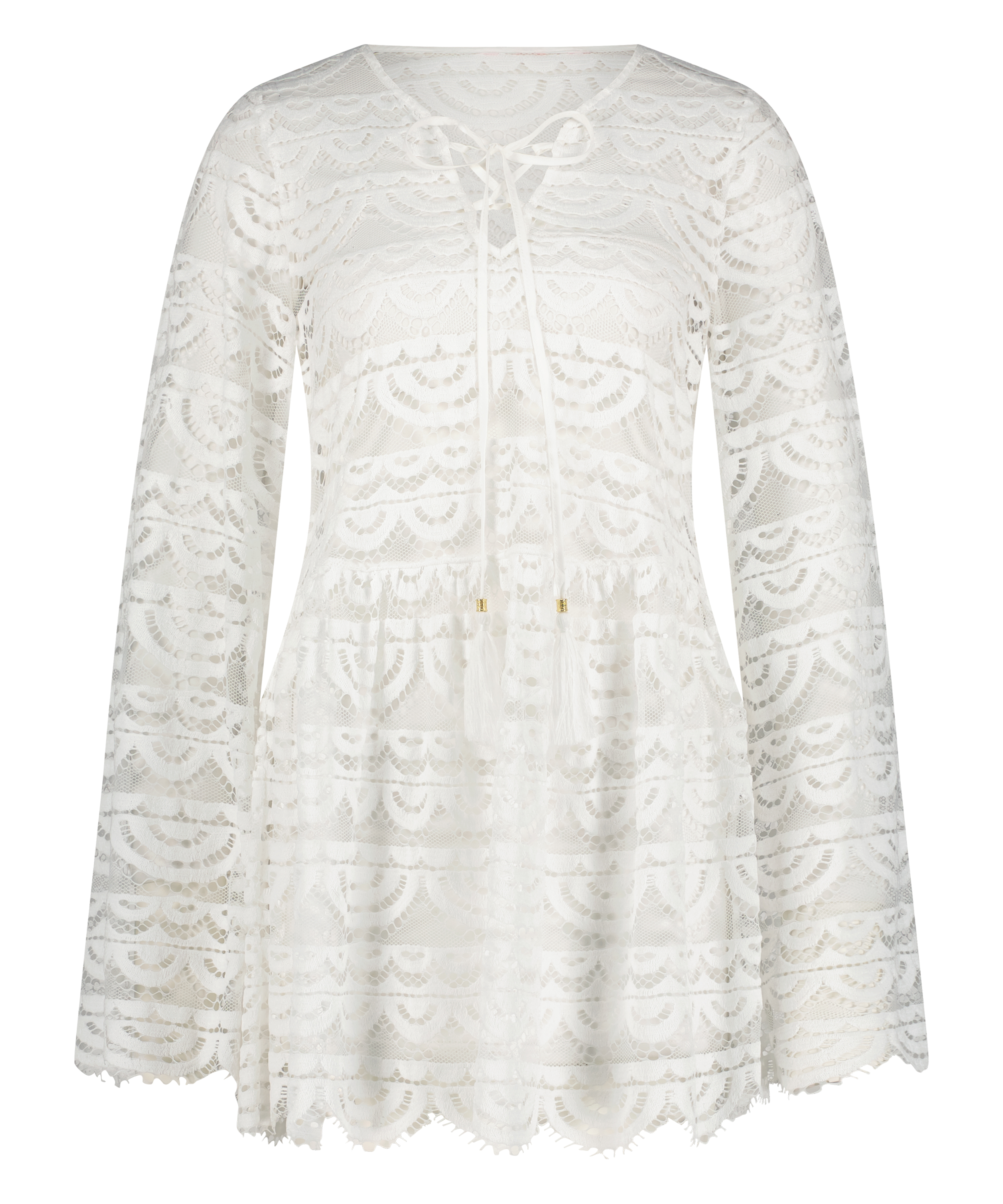 Vestido de playa, Blanco, main