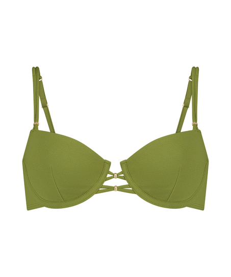 Top de bikini Holbox, Verde