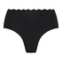 Braguita de Bikini Rio Scallop, Negro