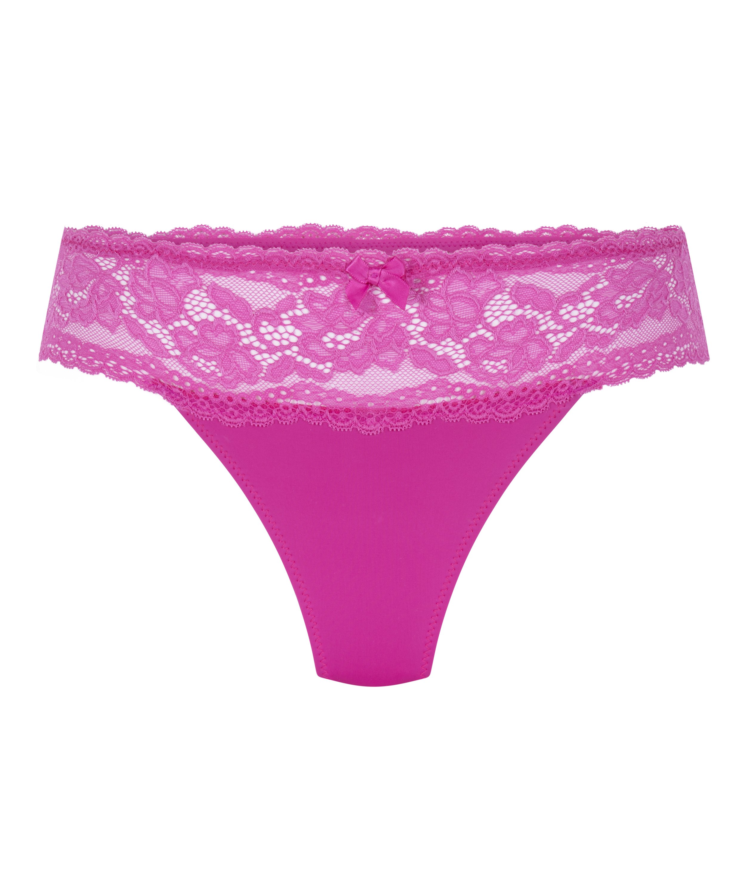 Tanga de estilo b&oacute;xer Florence, Rosa, main