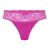 Tanga de estilo b&oacute;xer Florence, Rosa