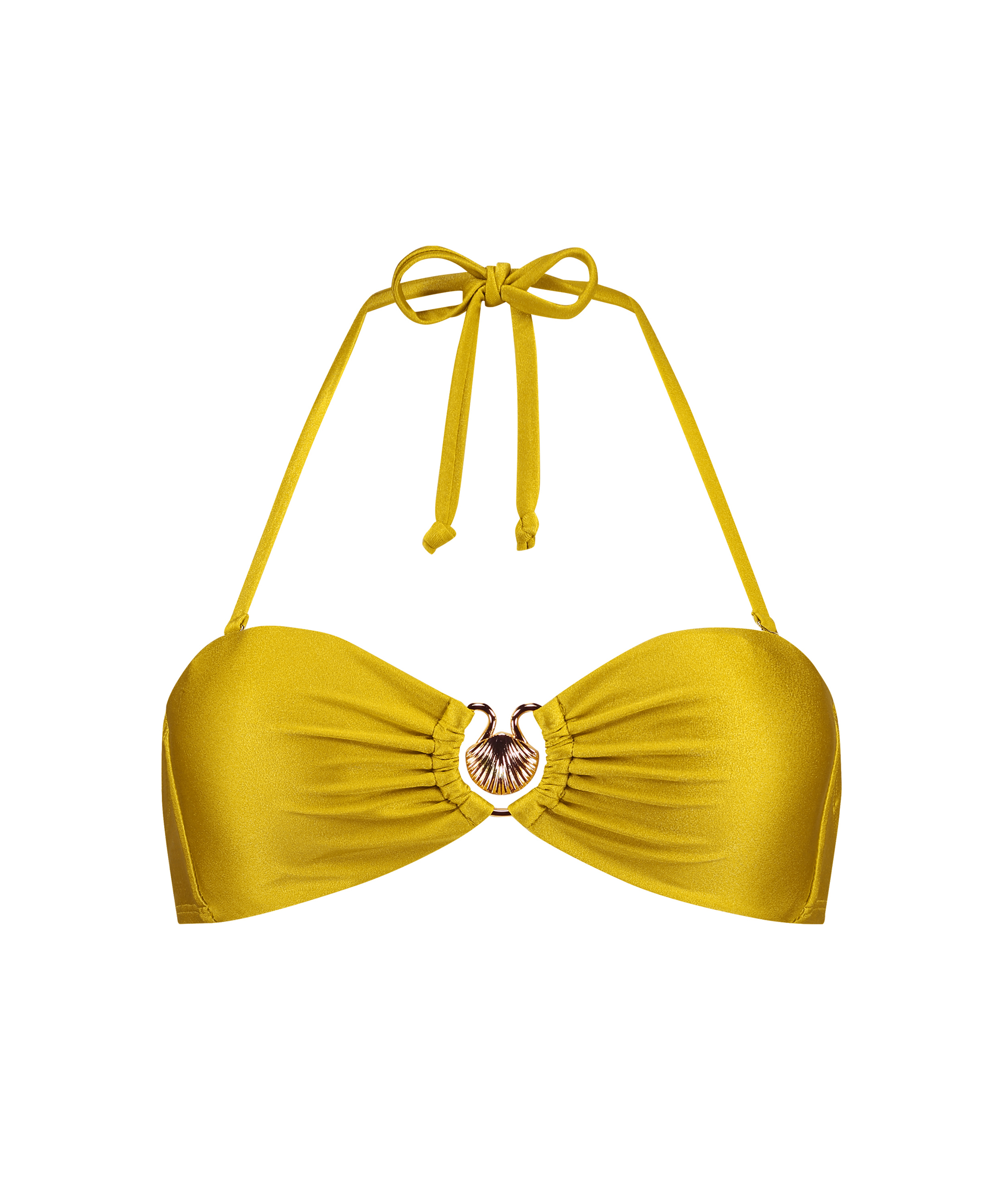 Top de bikini bandeau Nice, Amarillo, main
