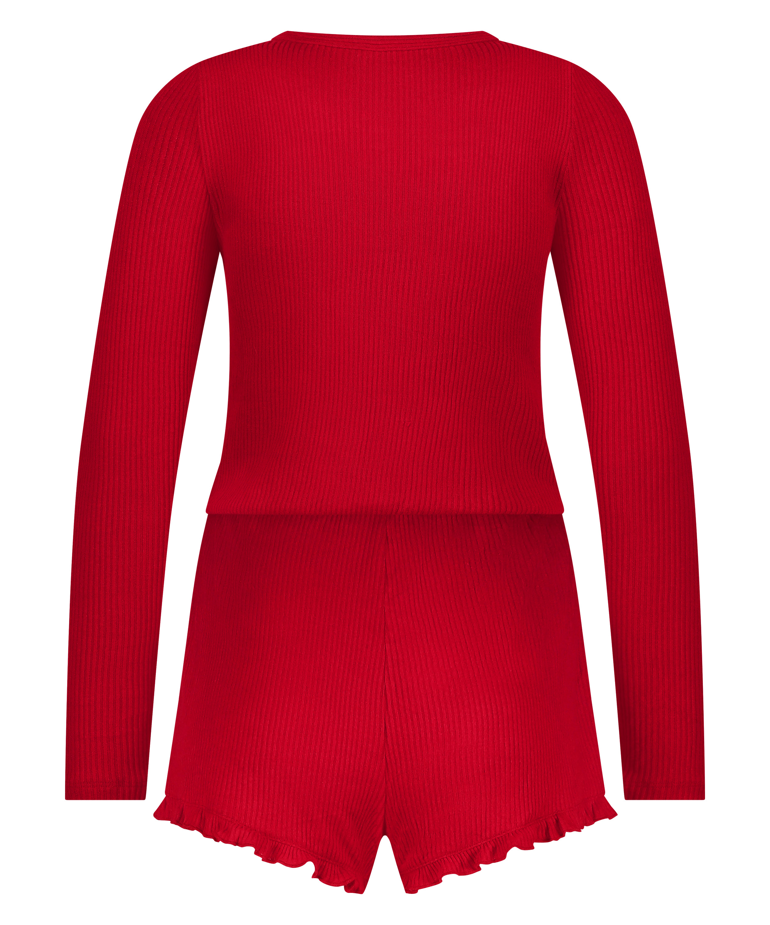 Mono corto peinado, Rojo, main