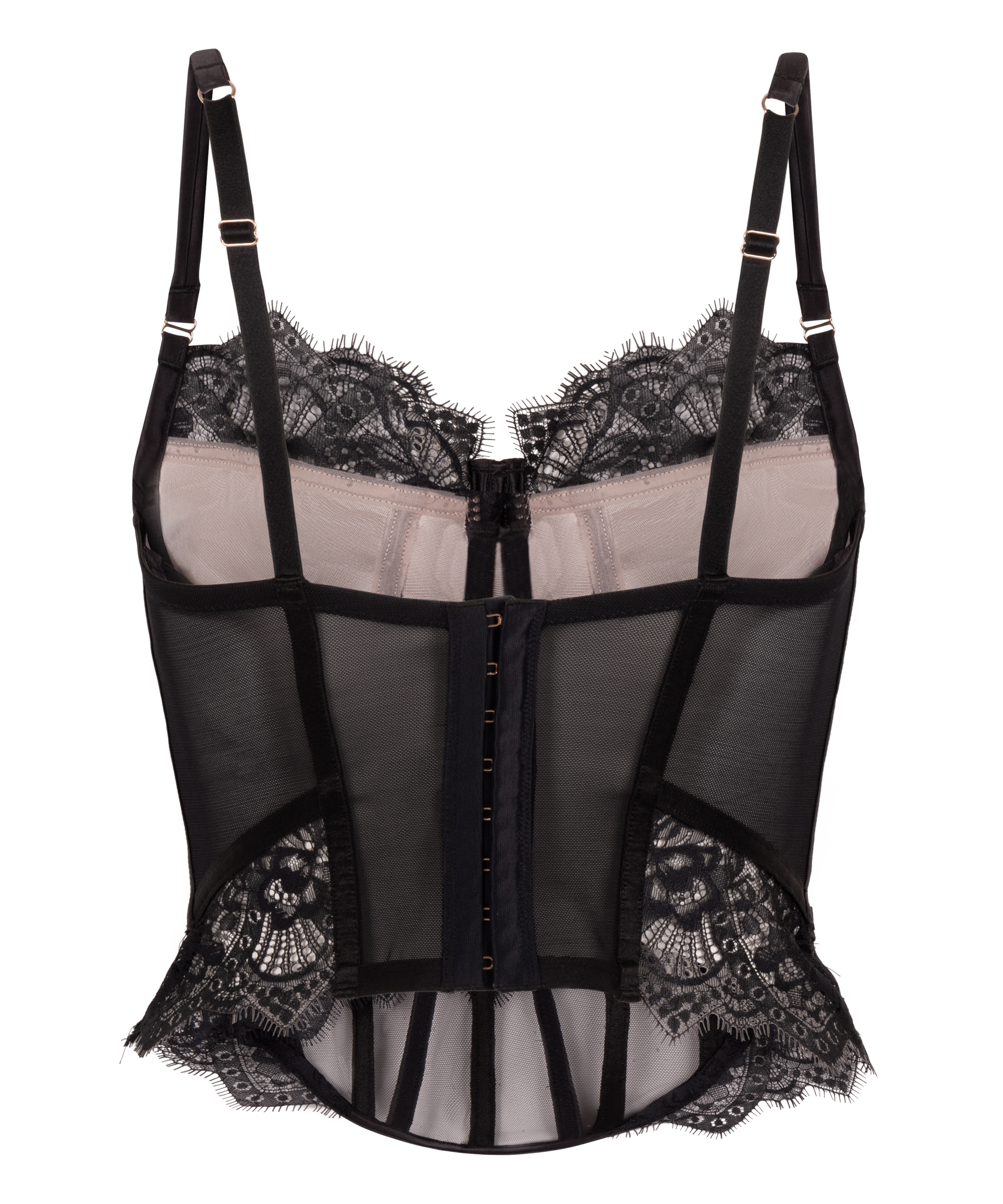 Bustier Zoe, Negro, main