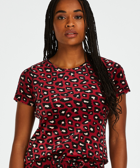 Top de terciopelo, Rojo