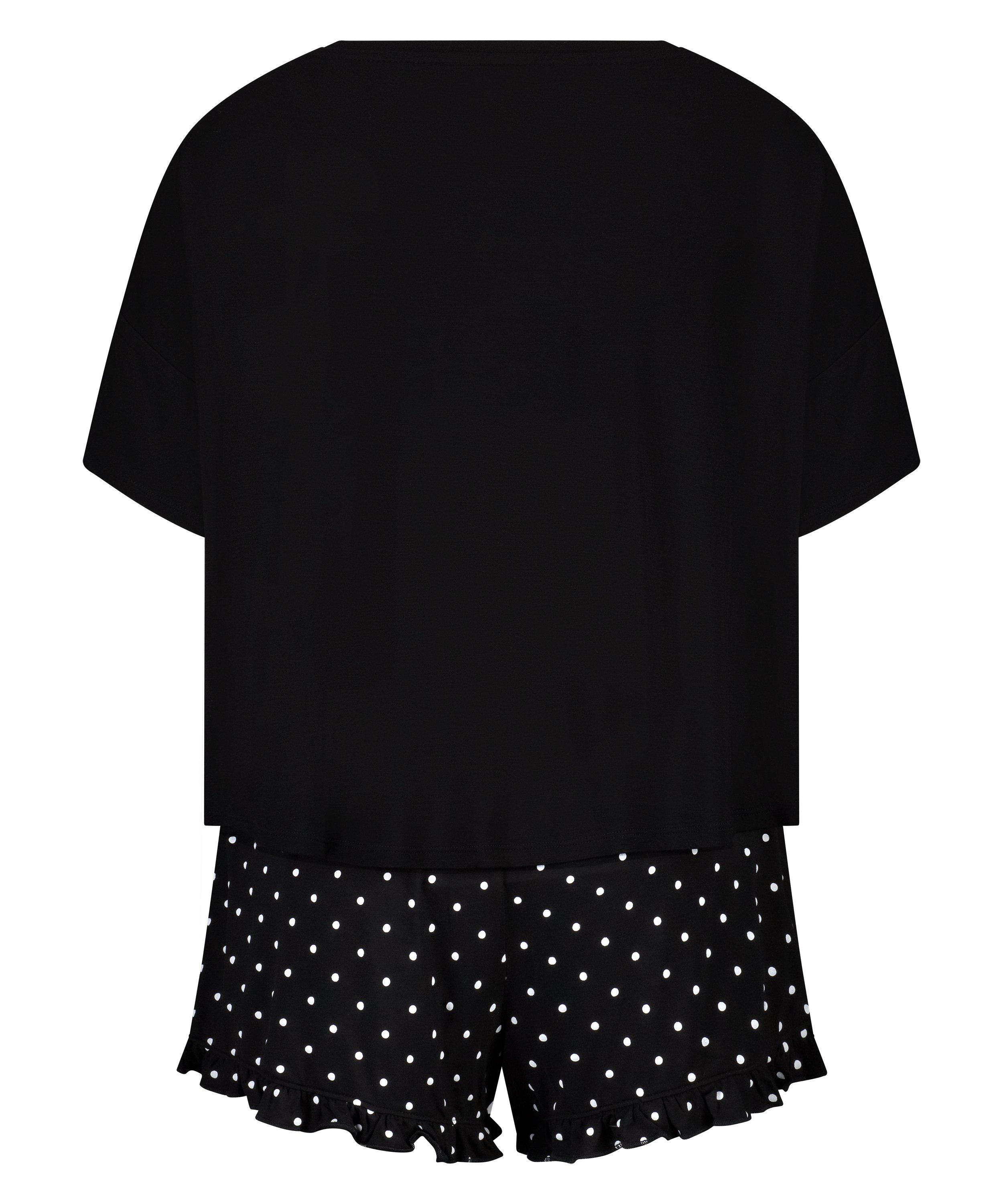 Conjunto de pijama, Negro, main