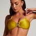 Top de bikini bandeau Nice, Amarillo