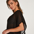 Kimono transparente, Negro