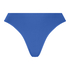 Tanga de tiro alto Dianne, Azul