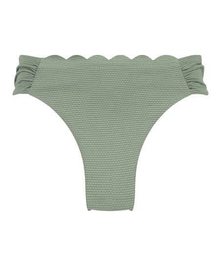 Braguita de Bikini Rio Scallop, Verde