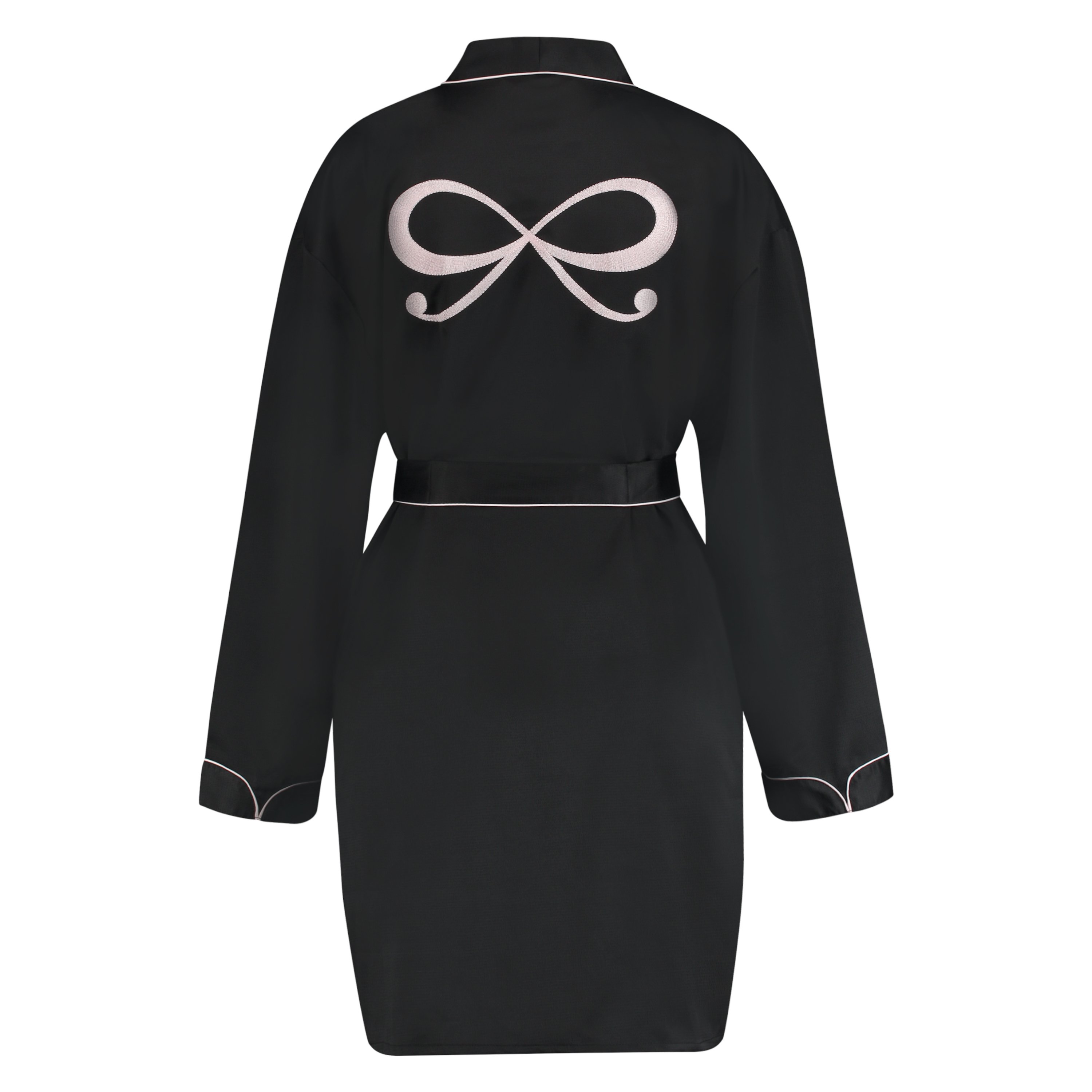 Kimono Satin, Negro, main