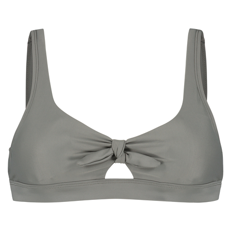 Top de bikini corto Tribe, Verde