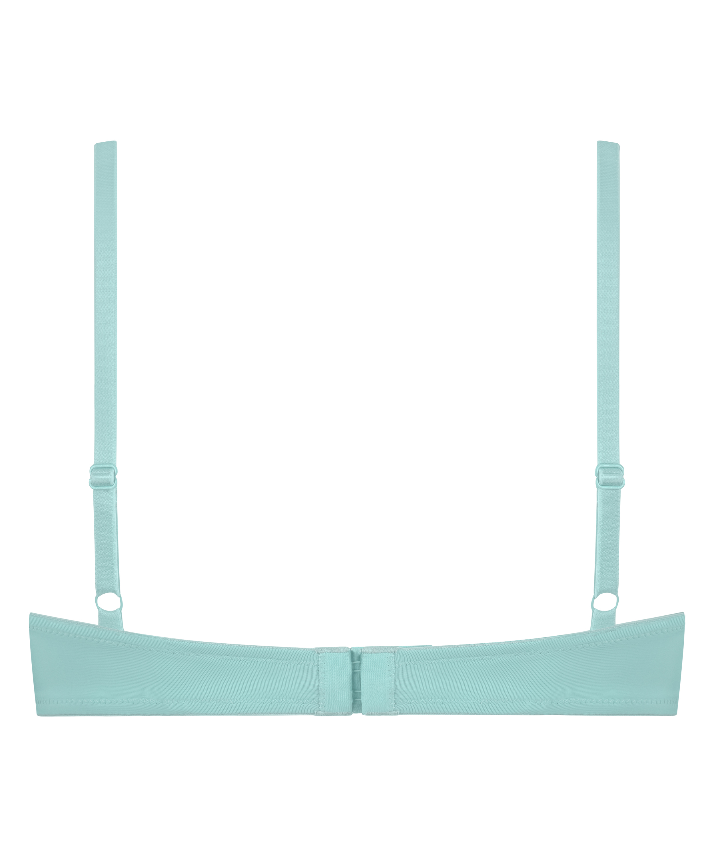 ﻿Sujetador con aros preformado Plunge, Azul, main