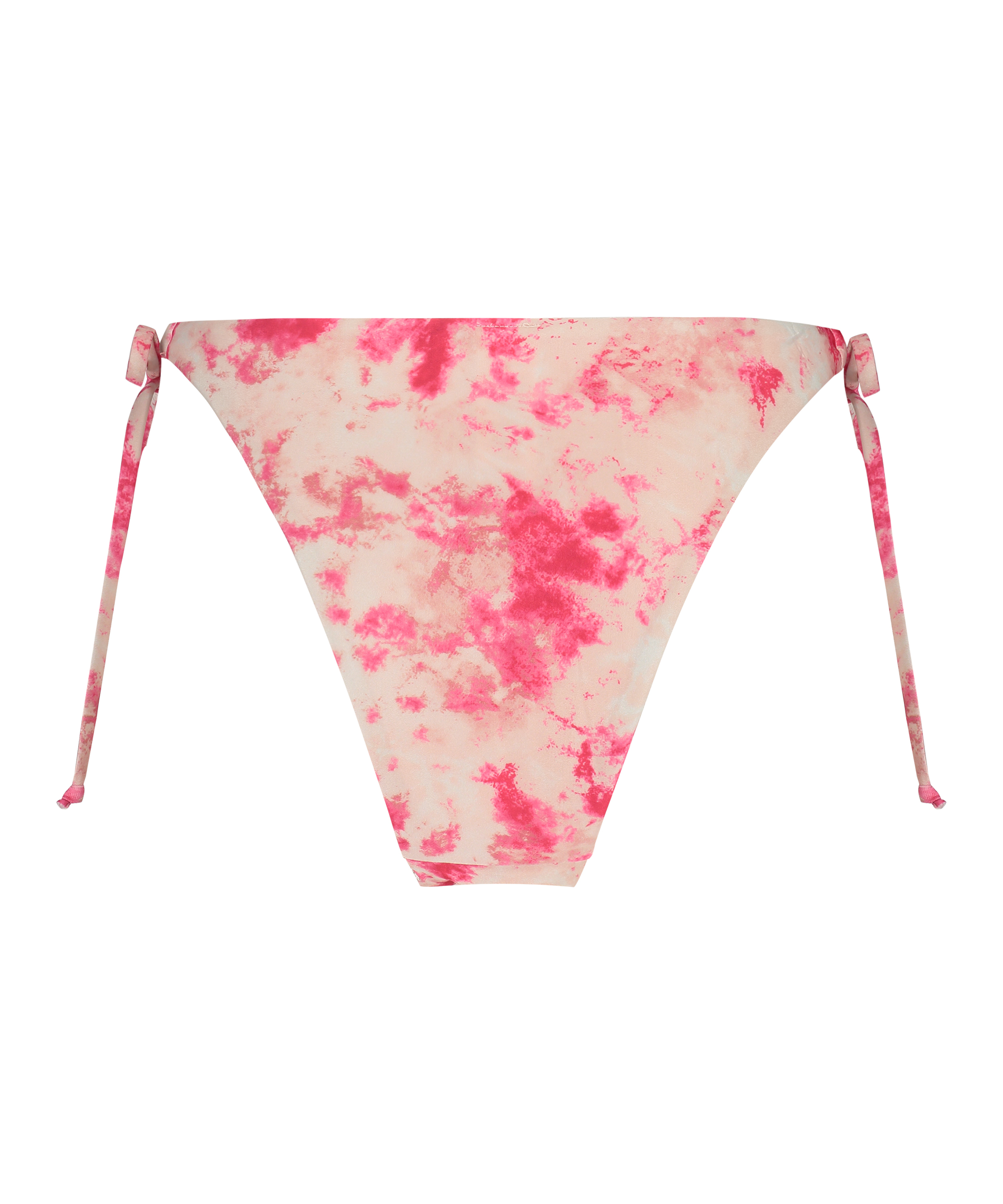 Braguita de bikini de tiro alto Tie Dye, Rosa, main