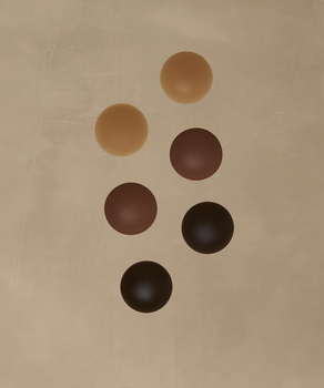 Cubre pezones de silicona, marrón