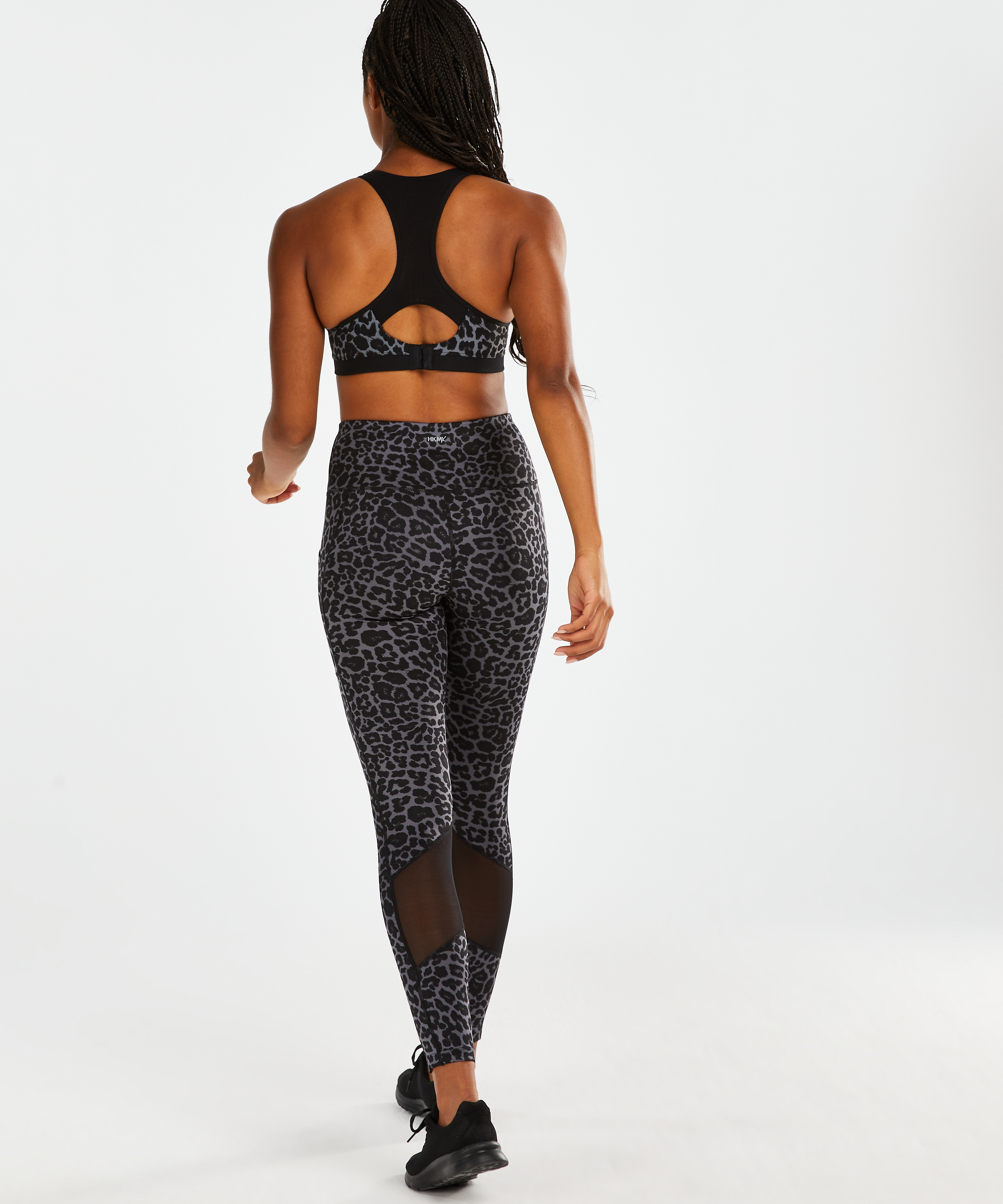 HKMX Sujetador deportivo The Spirit Nivel 2, Gris, main