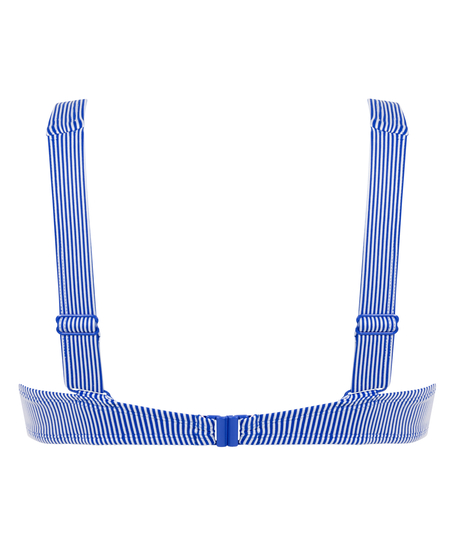 Top de bikini Fiji, Azul