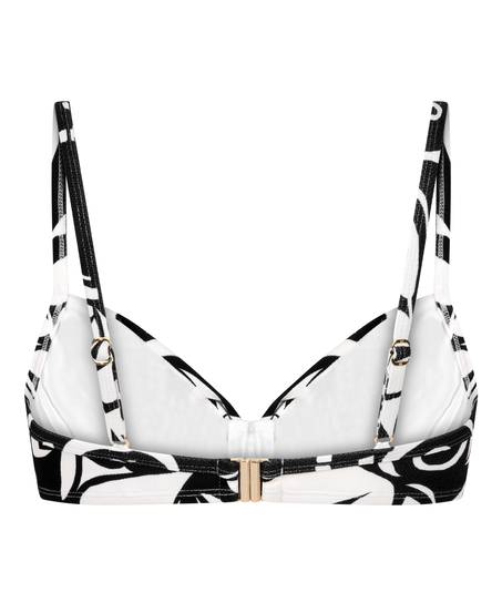 Top de bikini Mauritius, Negro