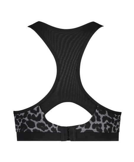 HKMX Sujetador deportivo The Spirit Nivel 2, Gris