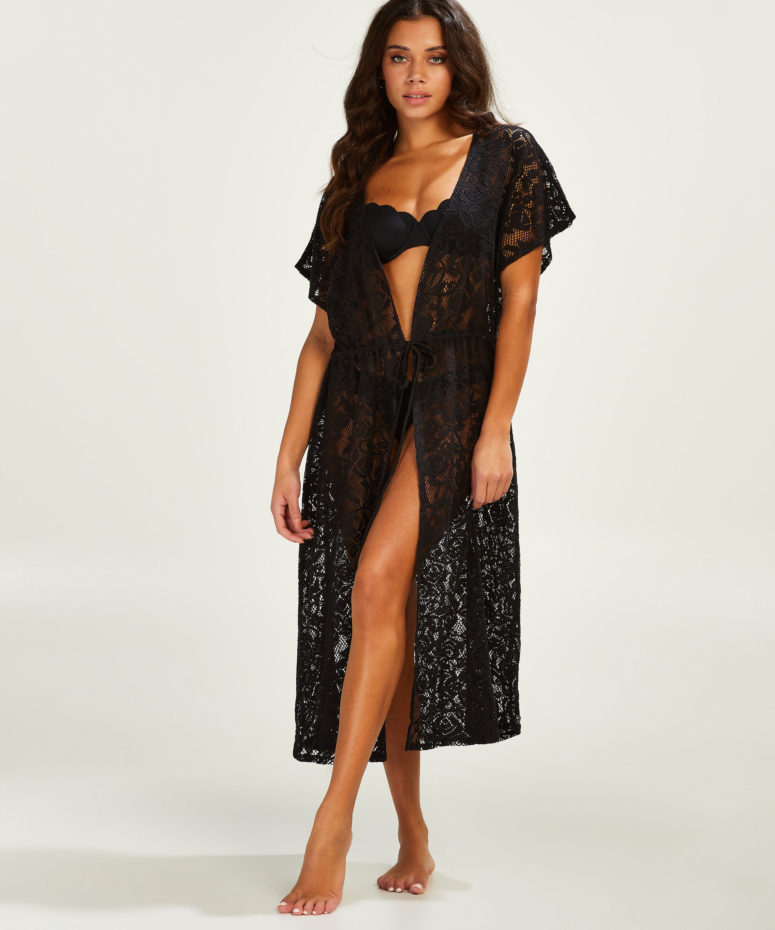 T&uacute;nica larga Kant, Negro