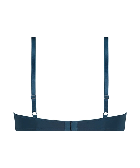 ﻿Sujetador con aros preformado Plunge, Azul