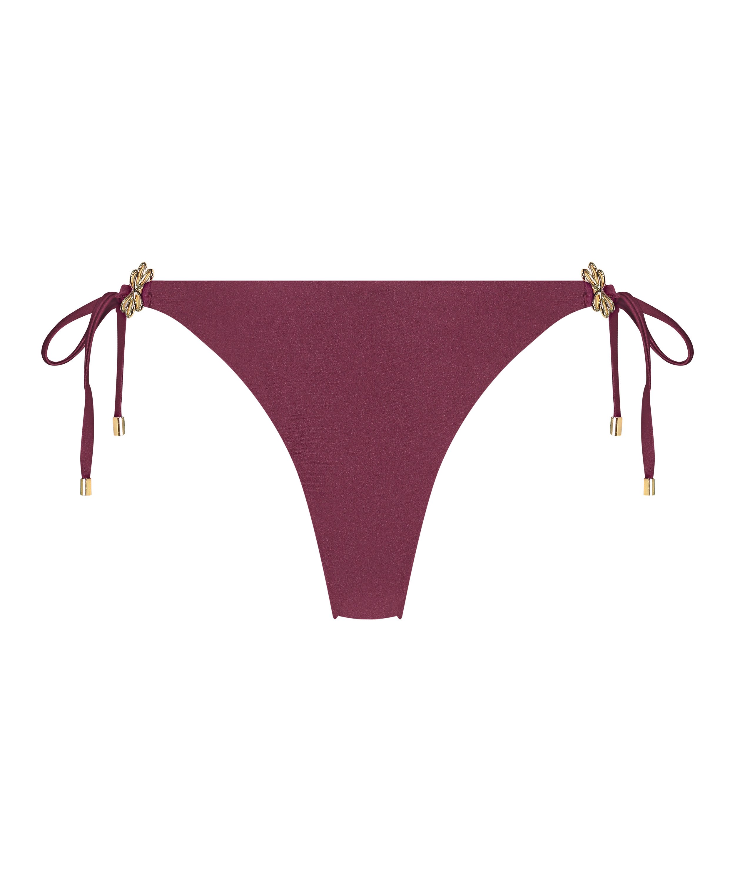 Braguita de Bikini de Corte Alto Yucatan, Rojo, main