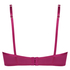 Sujetador de media copa con aros y relleno Cardi, Rosa