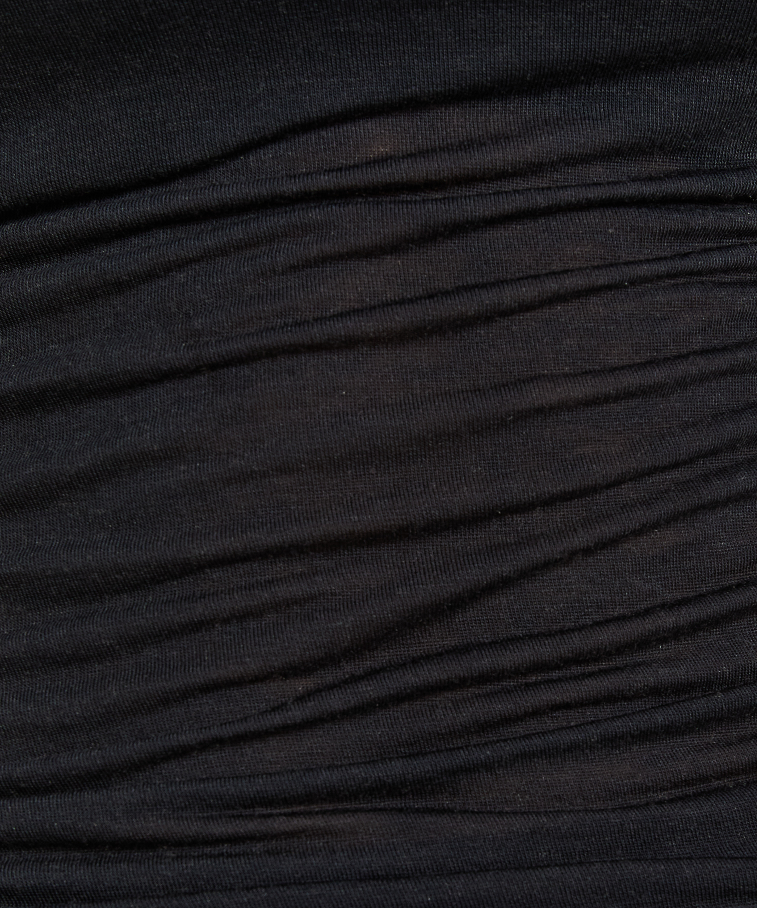 Camiseta super suave de cachemir con escote barco, Negro, main