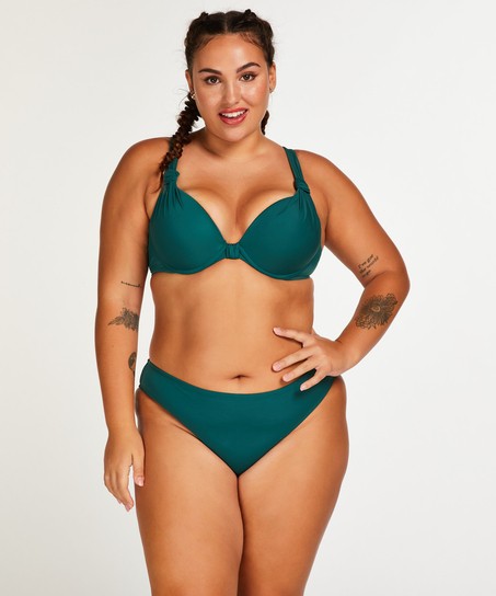 Top de bikini push-up Luxe Copa A - E, Verde