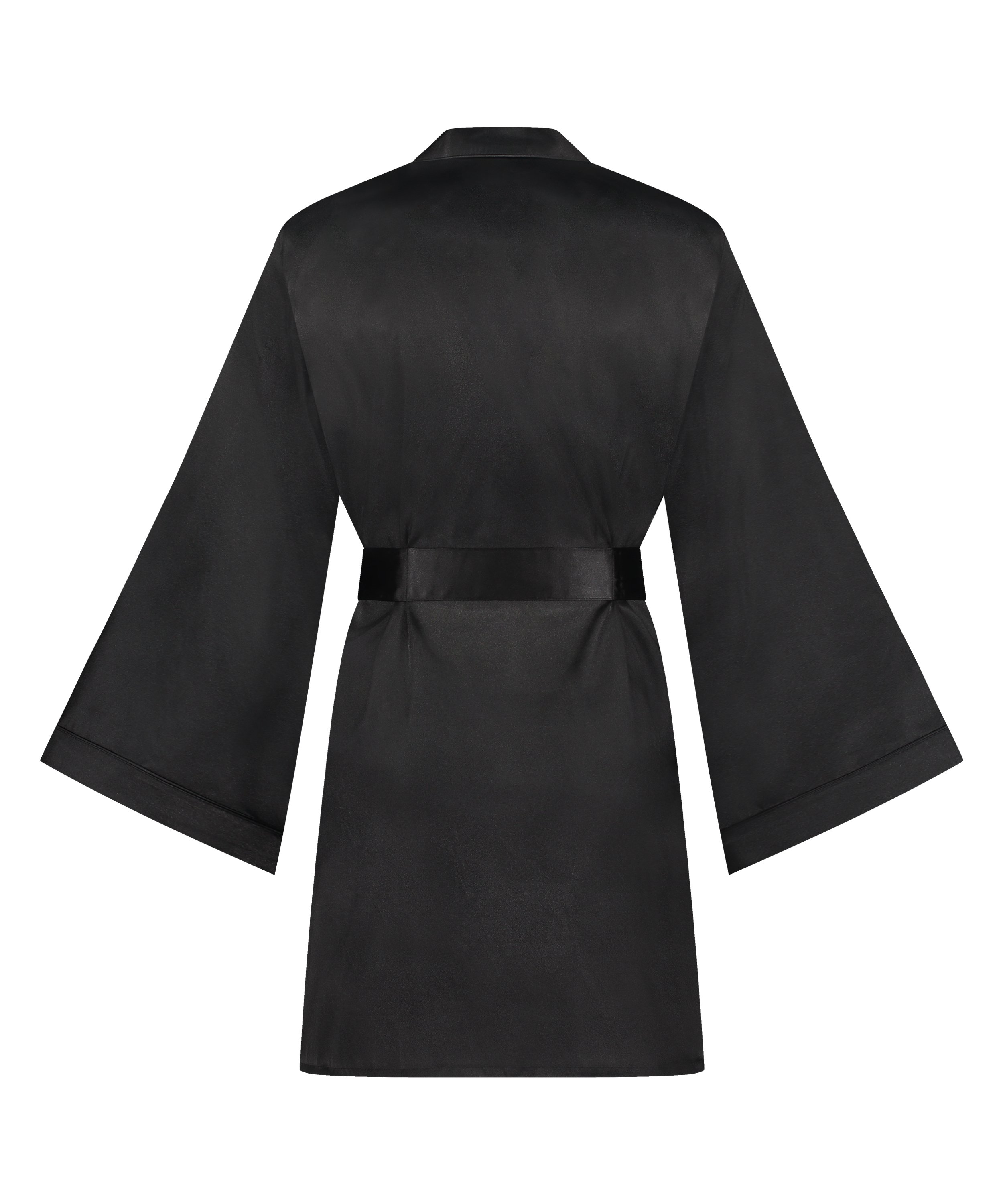 Kimono Satin, Negro, main