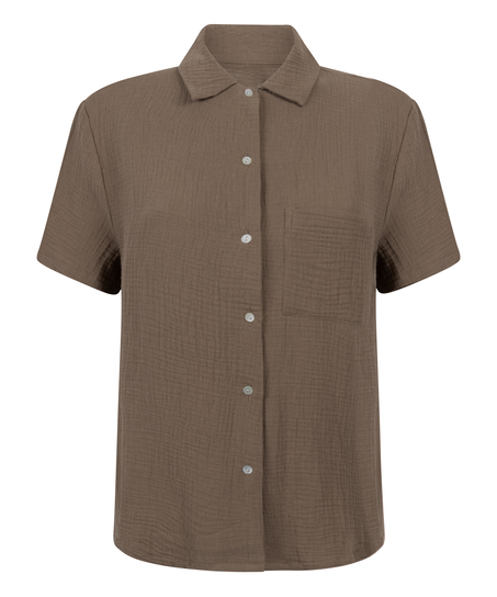 Chaqueta de muselina, Marrón