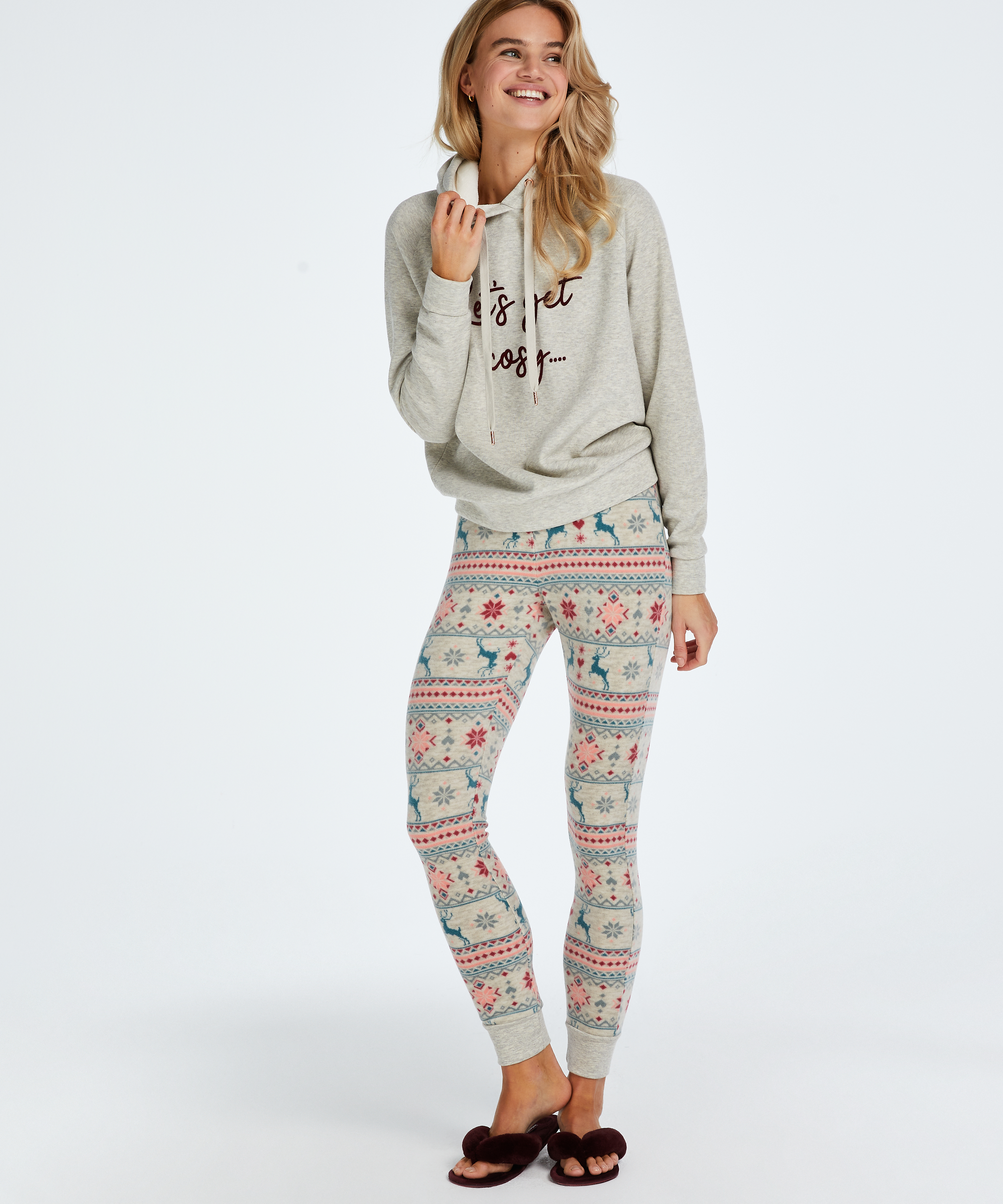 Mallas micro polar, Beige, main