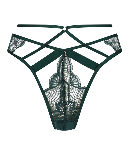 Brasileña con entrepierna abierta Lyra, Verde