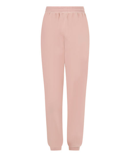 Pantalón de chándal deportivo polar, Rosa