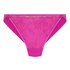 Braguita brasile&ntilde;a de talle alto Peonie, Rosa