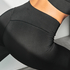 HKMX Leggings cruzados de talle alto, Negro