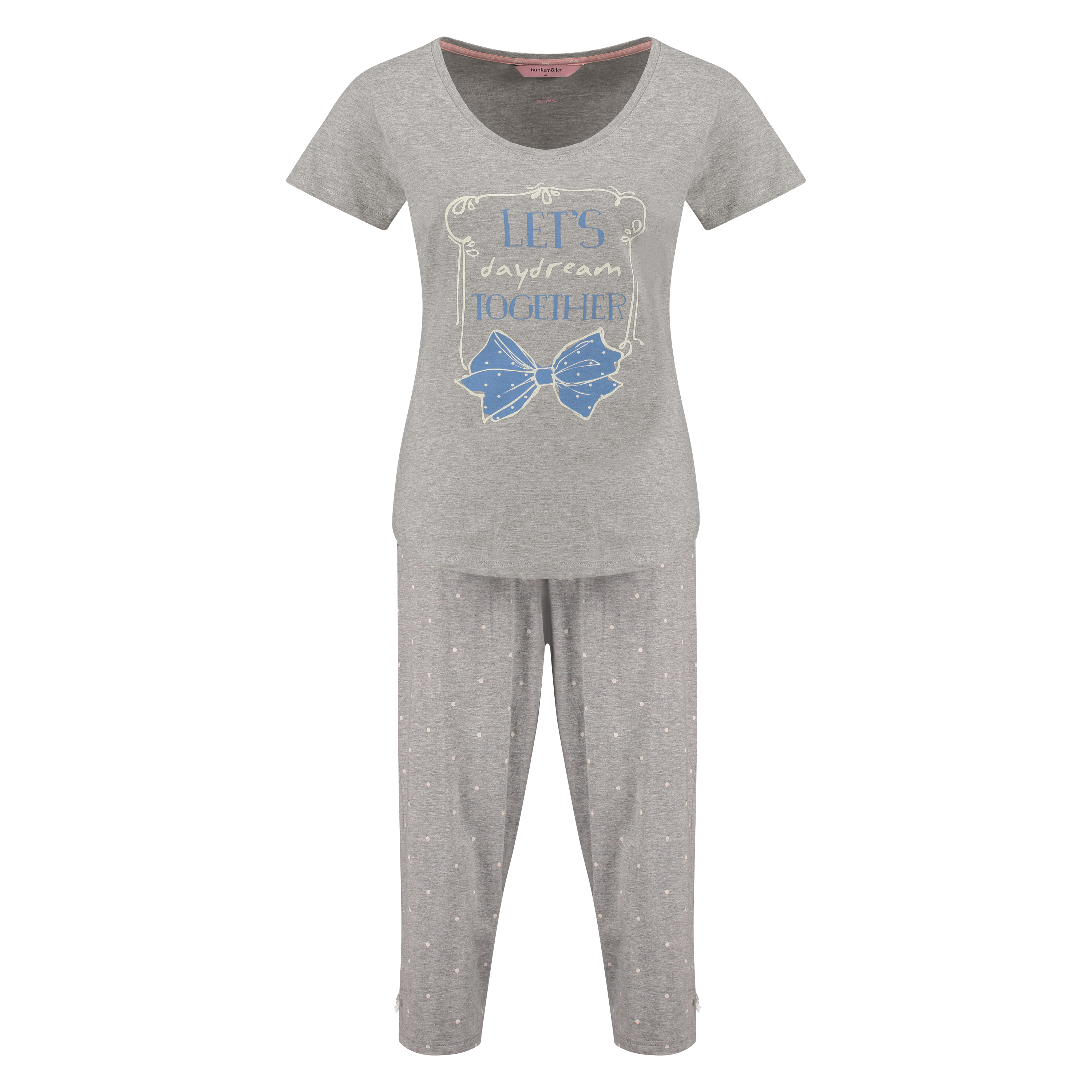 Pyjama set Dalia, Gris, main
