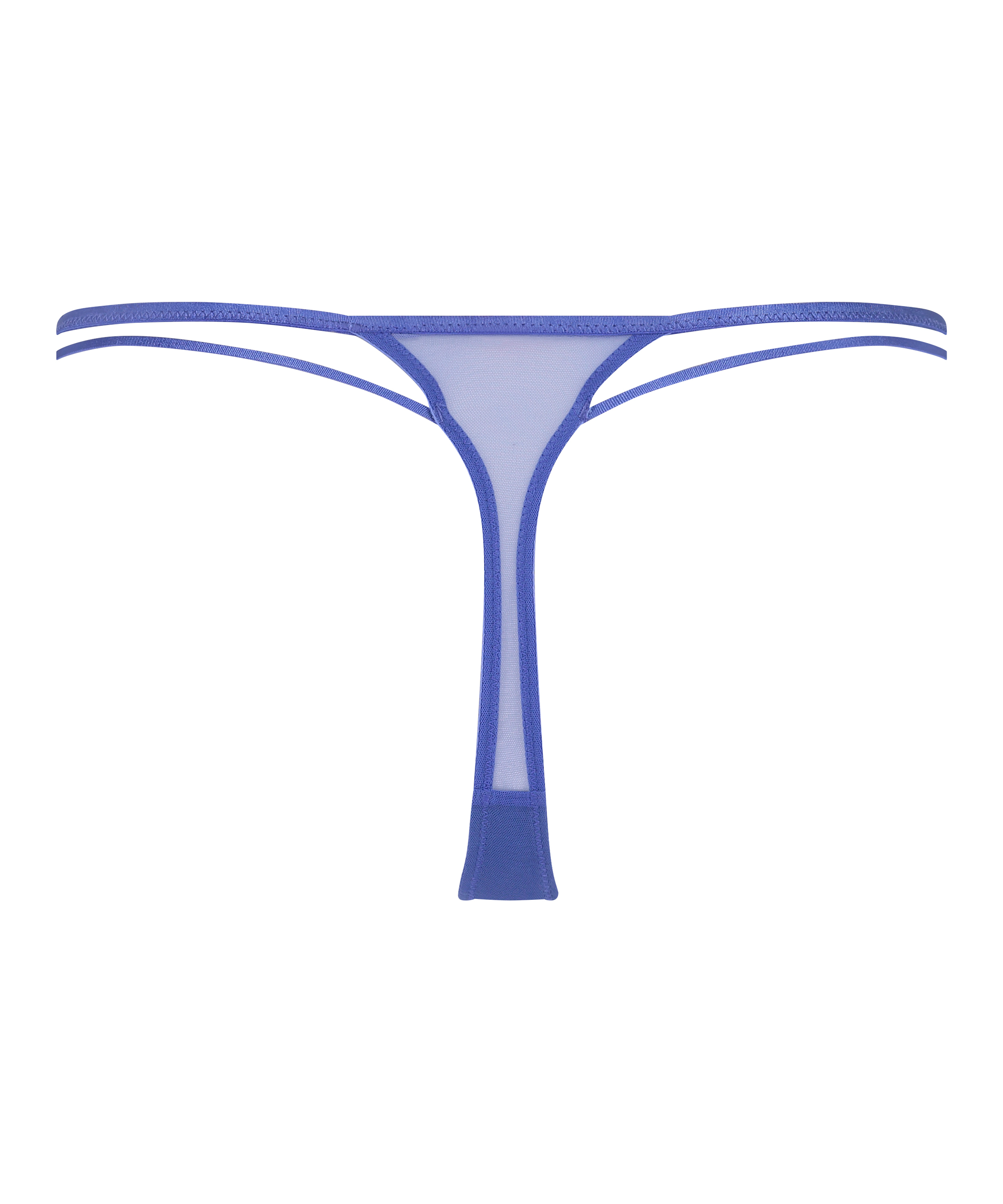 Tanga de tiro alto Lidia, Azul, main