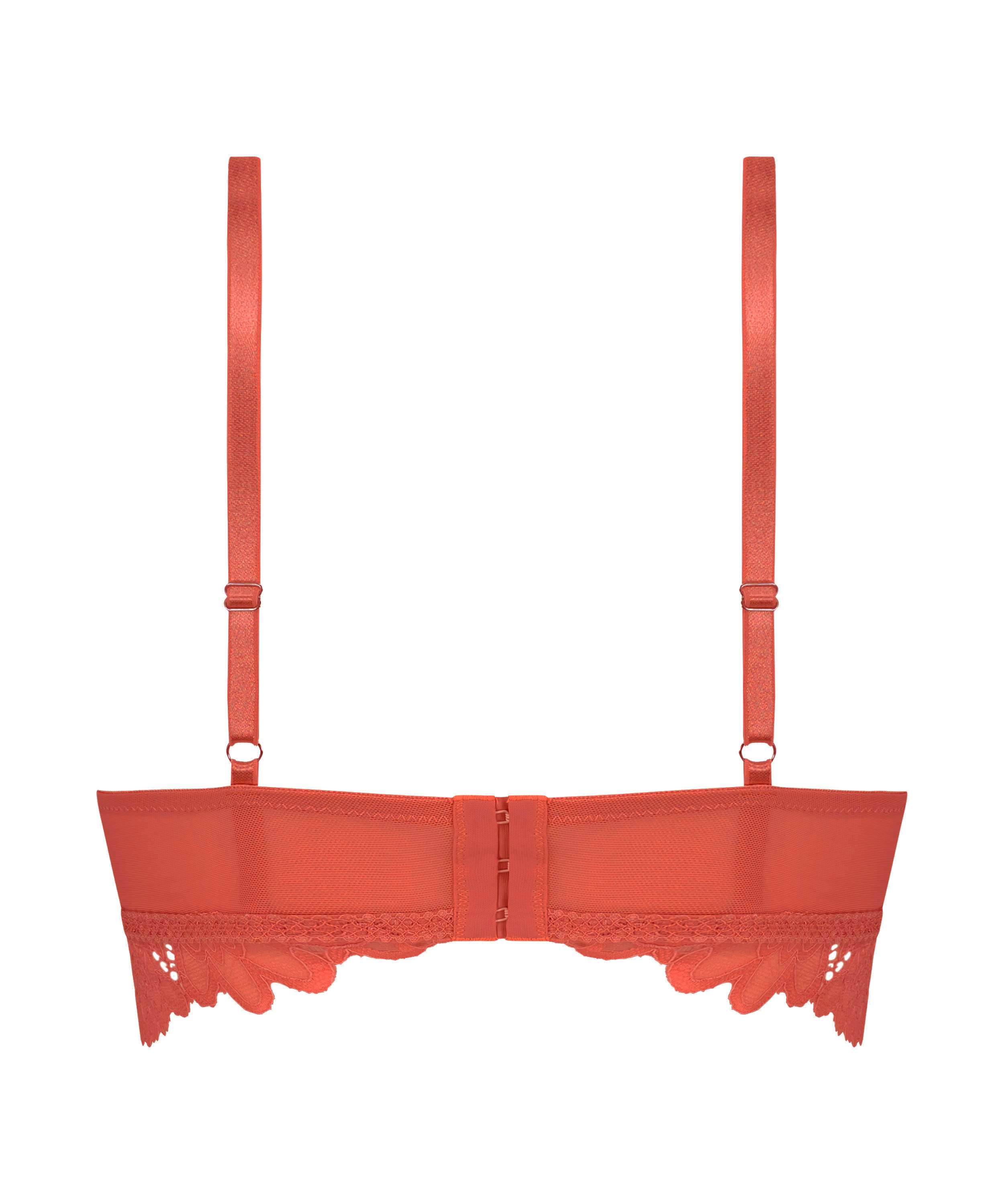 Sujetador preformado sin aros longline Shiloh, Rojo, main